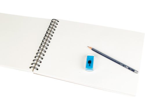 Bloco de esbocos liderpapel espiral din a4 100 folhas 90 gr sem esquadria , Liderpapel , 50337 , 8423473503373